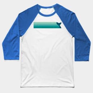 Retro Whale Tale Baseball T-Shirt